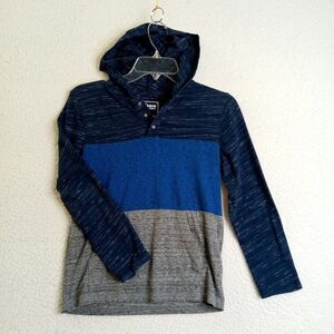 Urban‎ Pipeline Hoodie Medium Lightweight Blue Gray Cotton/Poly